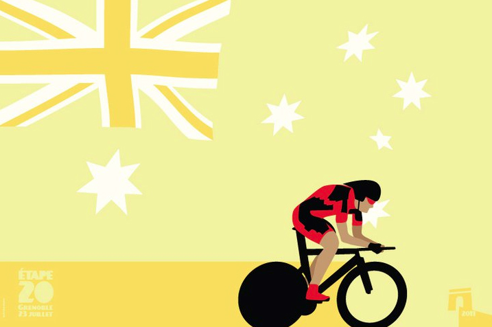 Tour Prints Prize Draw Winners Announced! Etape 20 - Tour de France - 2011 ©Bruce Doscher