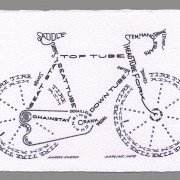 Aarline Bicycle Typogram Mini Aarline Bicycle Typogram Mini