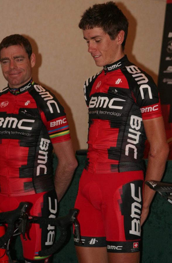 Cadel Evans & Tim Roe BMC