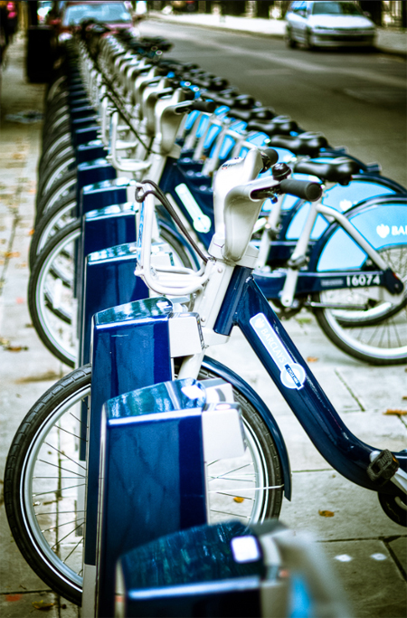 Boris Bikes, no sorry Ken Bikes... © Mark Ramsay