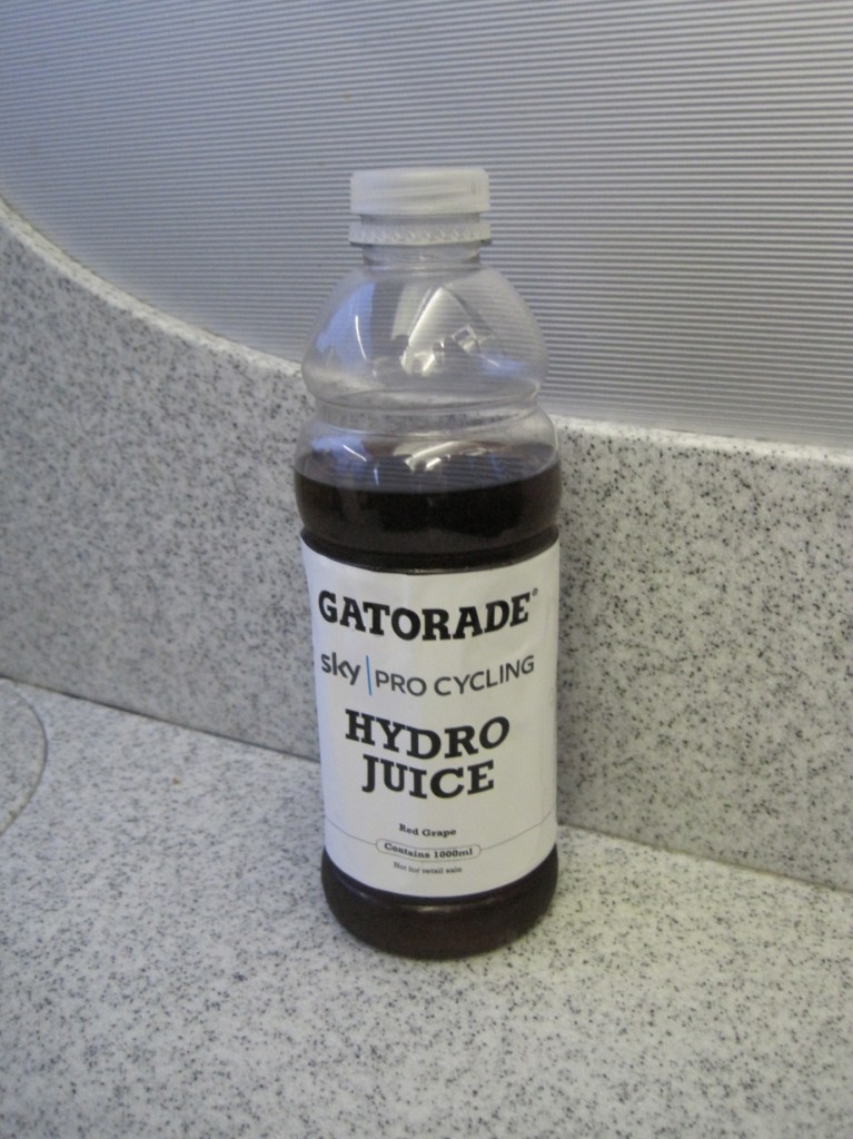 How much do you want to try a bottle of this? - Image ©Paul Harris / Cycling Shorts. How much do you want to try a bottle of this? - Image ©Paul Harris / Cycling Shorts.