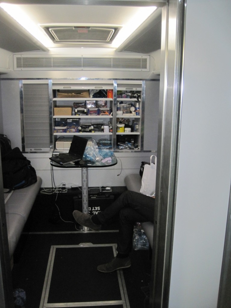 Meeting room where the world’s supply of energy bars, gels and powders are stored - Image ©Paul Harris / Cycling Shorts. Meeting room where the world’s supply of energy bars, gels and powders are stored - Image ©Paul Harris / Cycling Shorts.