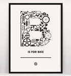 B is For Bike Framed Print by Anthony Oram £50 B is For Bike Framed Print by Anthony Oram £50