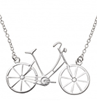 Silver Bicycle Necklace £38 Silver Bicycle Necklace £38