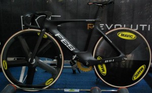 If you could squat 700kg, you’d need bottom bracket bracing like this. Robert Forstermann’s steed quivers in fear - ©Paul Harris