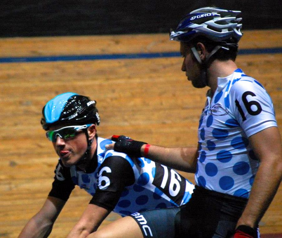 Adam Blythe and Pete Kennaugh reflect on second place in the National Madison Championship - ©Paul Harris