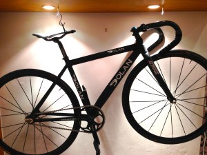 Hayley's Dolan Track Bike with SRAM, Dura Ace, Mavic
