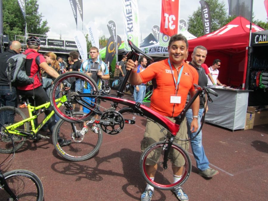 Tern Verge X20. Price tbc. ©Nick Dey (also the, ahem, model!) / CyclingShorts.cc