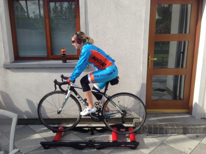 Claire Martin on Rollers