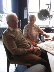 Ken, 84 & Renee, Harrogate, July 2014 