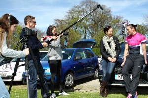 Heather reporting from the Cheshire Classic.