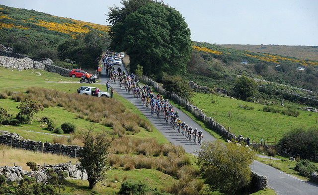 Peloton on Dartmoor