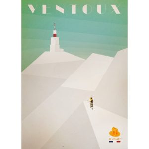 Signed Art Print - 2013 Tour de France Stage 15 - Mont Ventoux