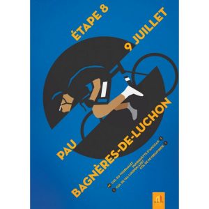 Signed Art Print - 2016 Tour de France Stage 8 - Chris Froome
