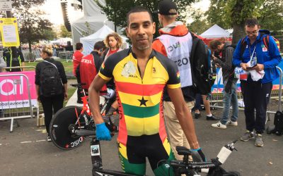 Interview – Christopher Sysmonds Representing Ghana – Elite Individual Time Trial