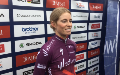 Demi Vollering Interview Stage 4 – AJ Bell Women’s Tour 2021